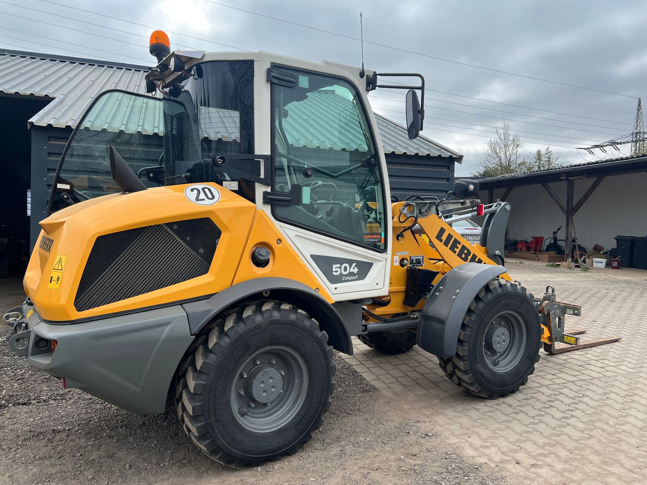 Liebherr L 504 Comp. TOP - 휠 로더 : 사진 1 Liebherr L 504 Comp. TOP - 휠 로더 : 사진 1