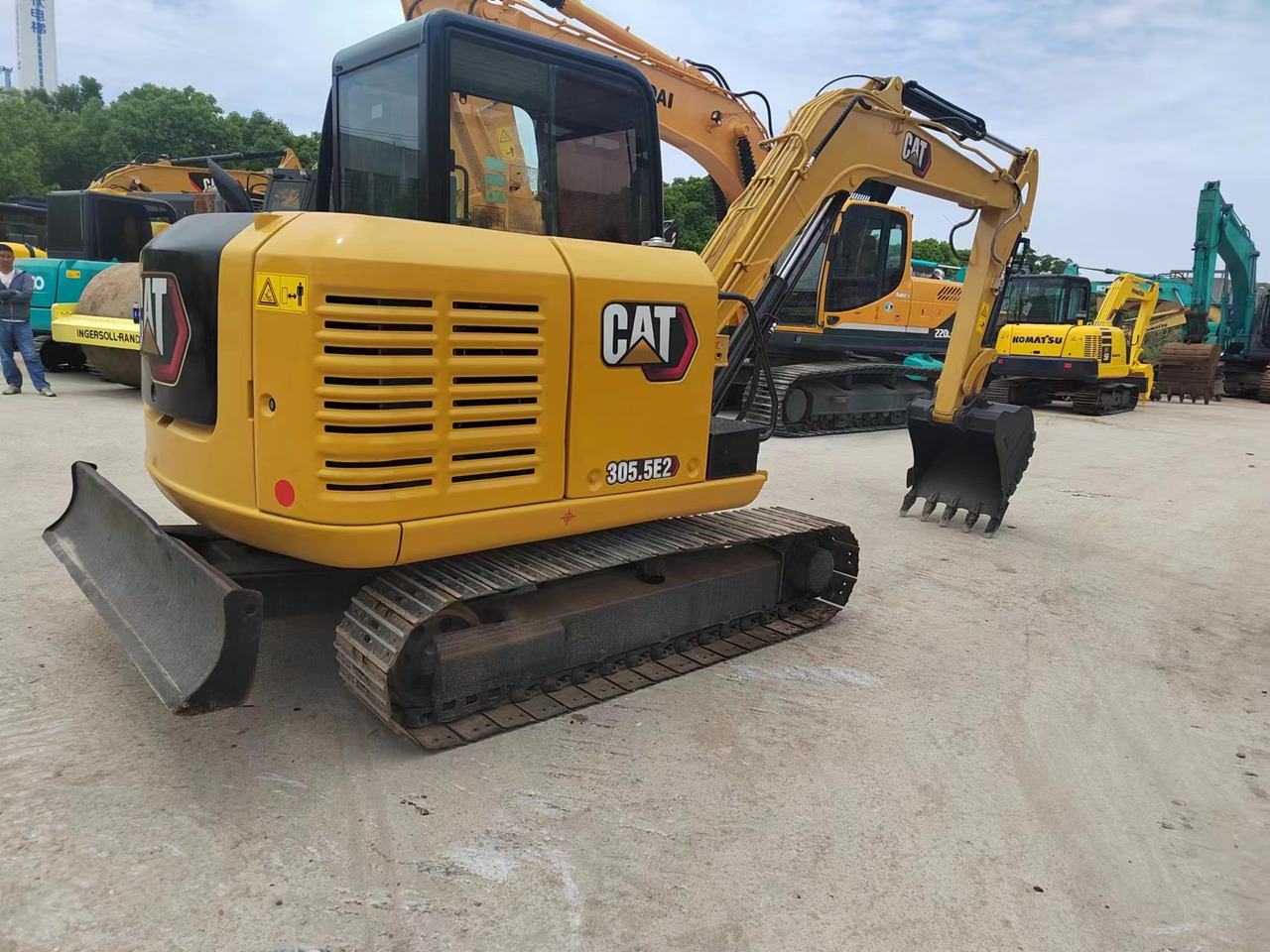 CATERPILLAR 305.5E2 - 미니 굴삭기 : 사진 1 CATERPILLAR 305.5E2 - 미니 굴삭기 : 사진 1