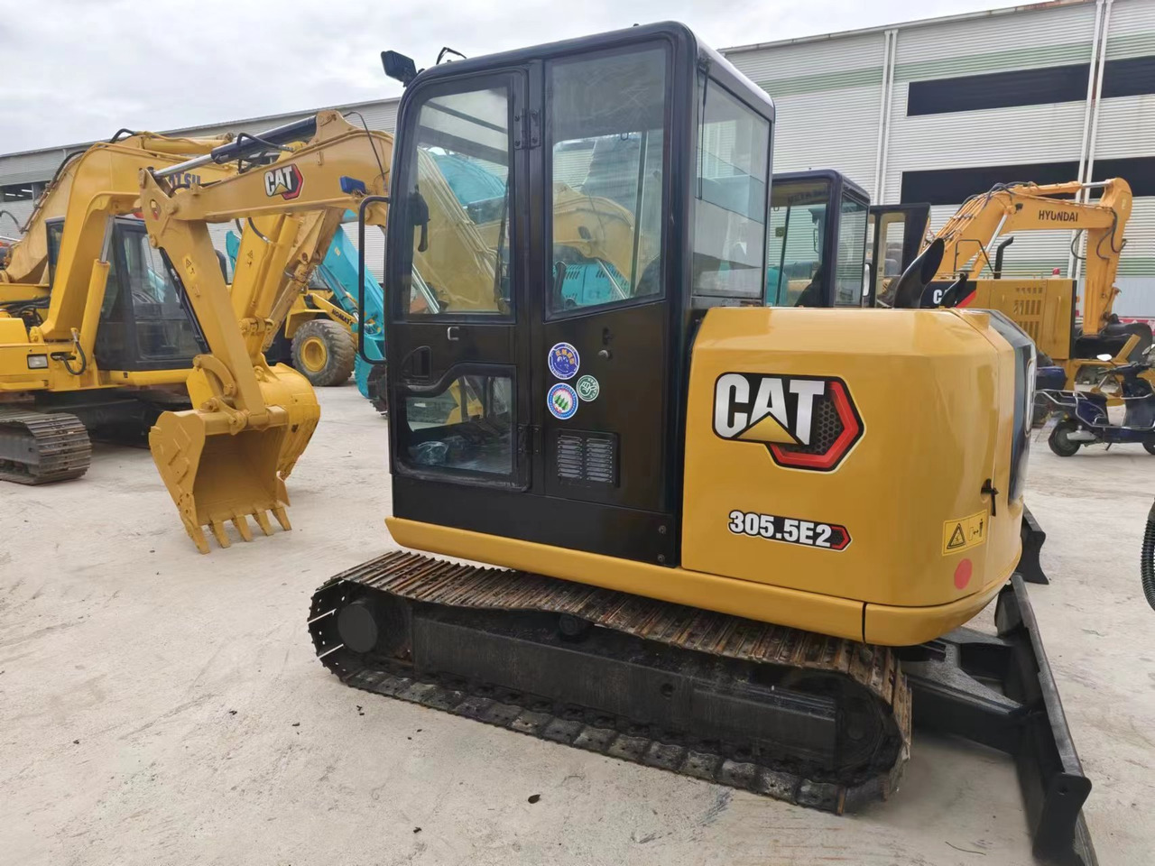 CATERPILLAR 305.5E2 - 미니 굴삭기 : 사진 4 CATERPILLAR 305.5E2 - 미니 굴삭기 : 사진 4