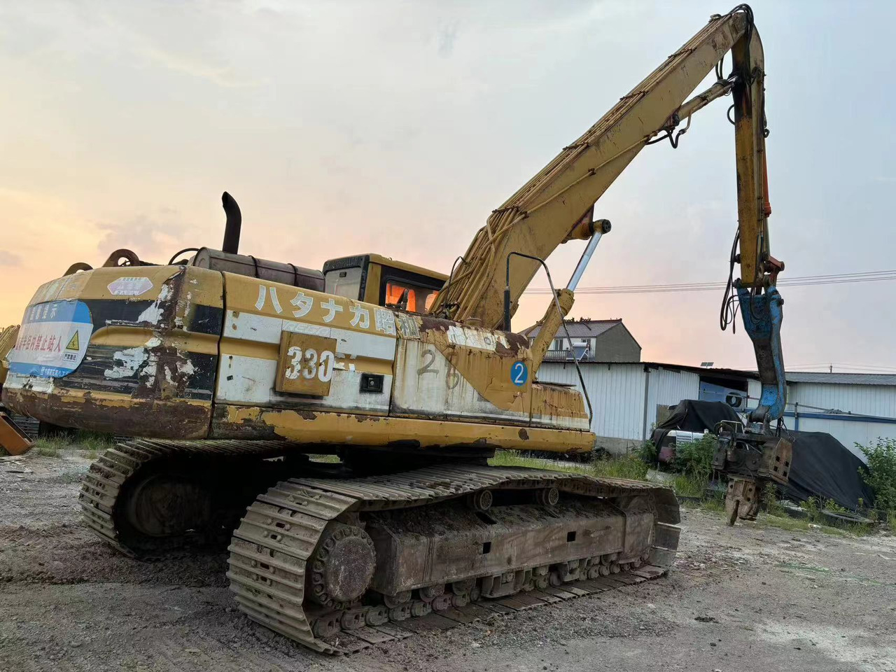 CATERPILLAR CAT 330BL Pile driver - 파일 드라이버 : 사진 3 CATERPILLAR CAT 330BL Pile driver - 파일 드라이버 : 사진 3