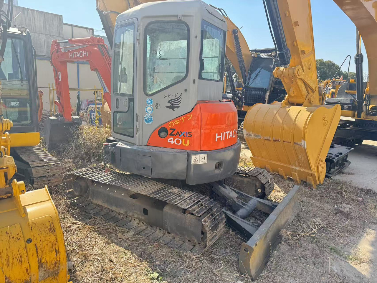HITACHI ZX40U - 미니 굴삭기 : 사진 1 HITACHI ZX40U - 미니 굴삭기 : 사진 1