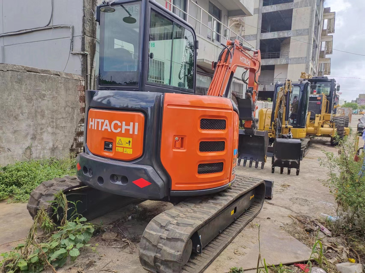 HITACHI ZX55 USR-5A - 미니 굴삭기 : 사진 3 HITACHI ZX55 USR-5A - 미니 굴삭기 : 사진 3