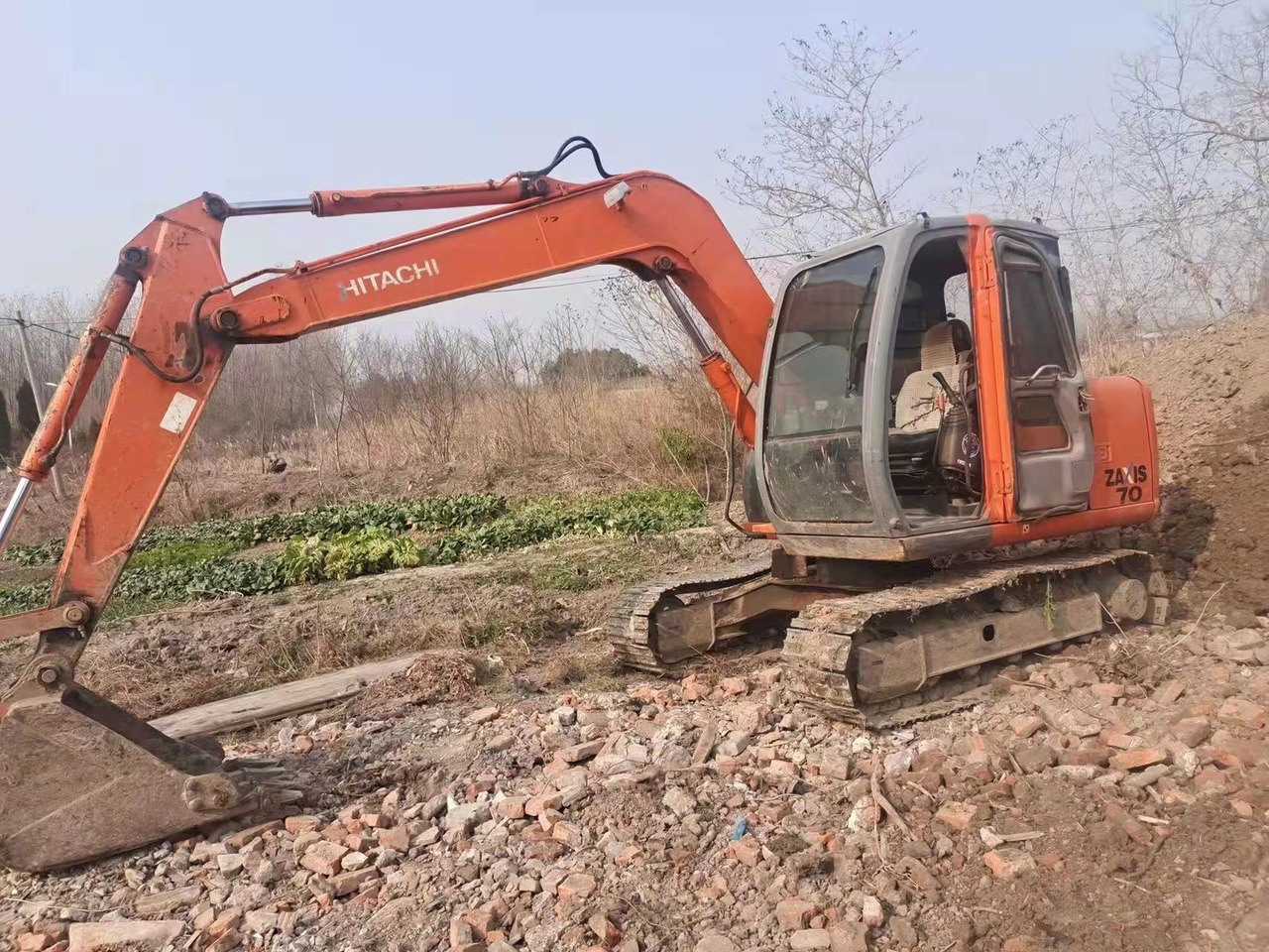 HITACHI ZX70 - 미니 굴삭기 : 사진 1 HITACHI ZX70 - 미니 굴삭기 : 사진 1
