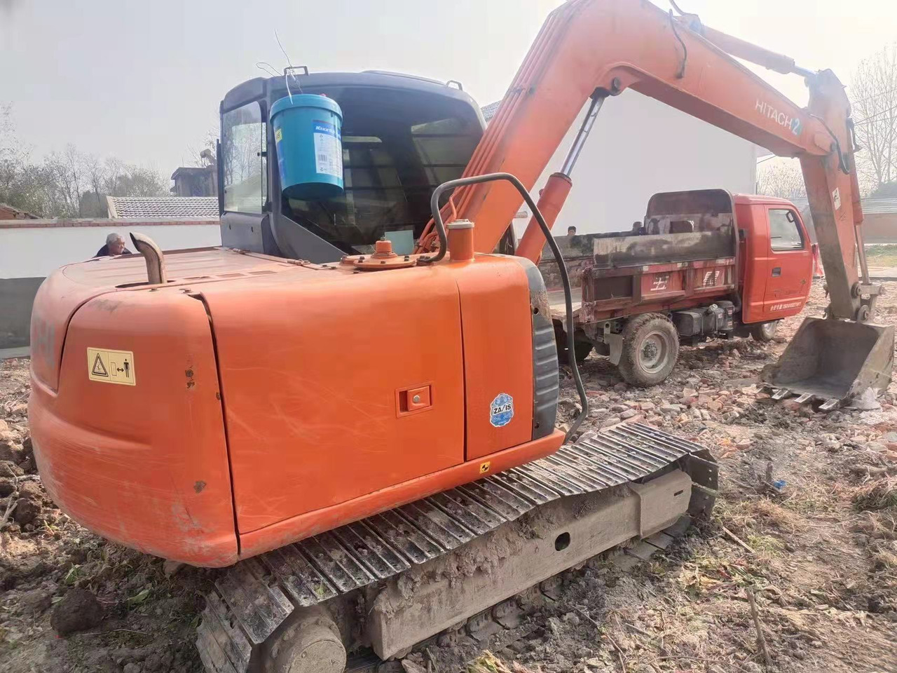 HITACHI ZX70 - 미니 굴삭기 : 사진 4 HITACHI ZX70 - 미니 굴삭기 : 사진 4