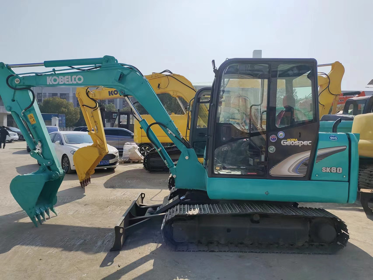 KOBELCO SK60-8 - 미니 굴삭기 : 사진 3 KOBELCO SK60-8 - 미니 굴삭기 : 사진 3