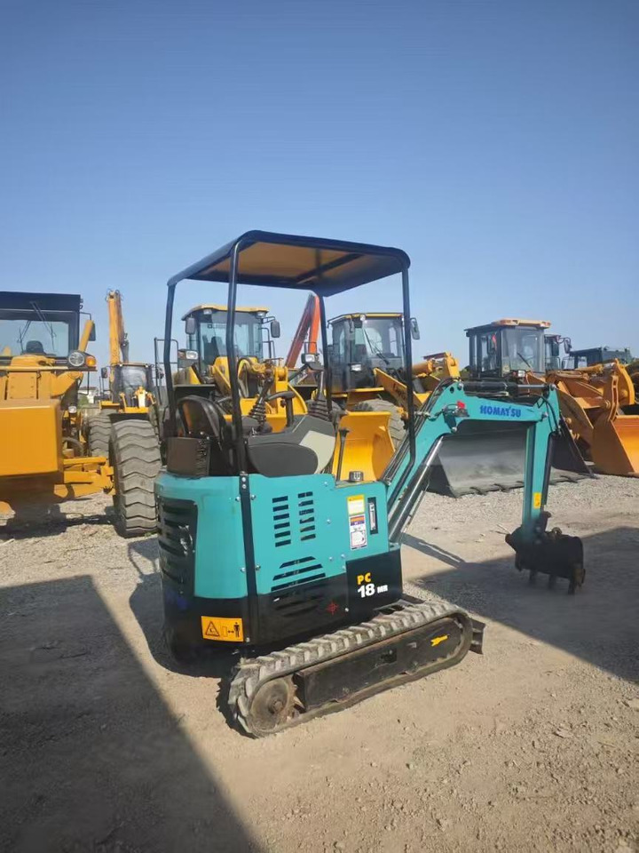 KOMATSU PC18 - 미니 굴삭기 : 사진 4 KOMATSU PC18 - 미니 굴삭기 : 사진 4