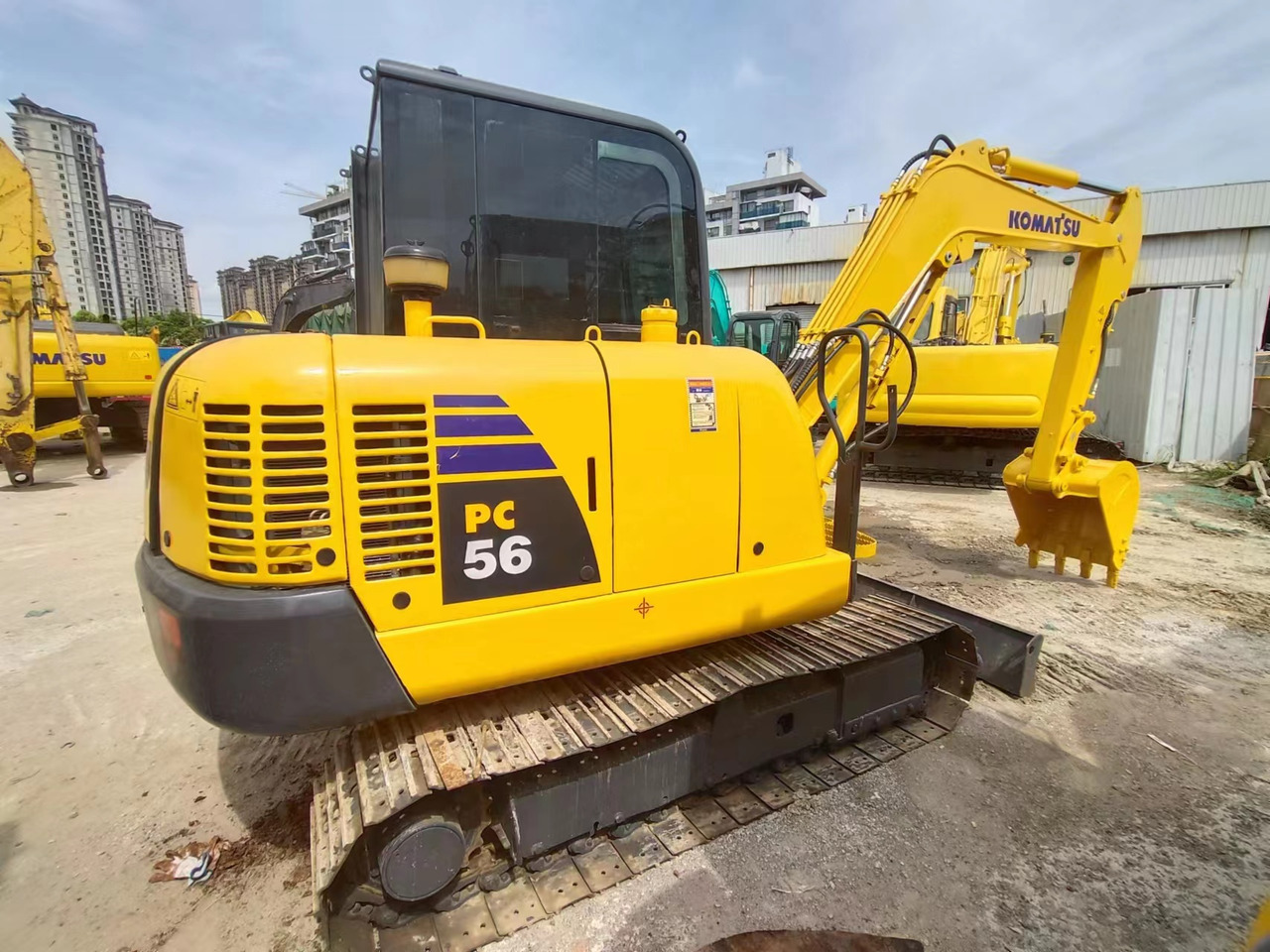 KOMATSU PC56 komatsu mini excavator PC55 PC60 - 미니 굴삭기 : 사진 4 KOMATSU PC56 komatsu mini excavator PC55 PC60 - 미니 굴삭기 : 사진 4