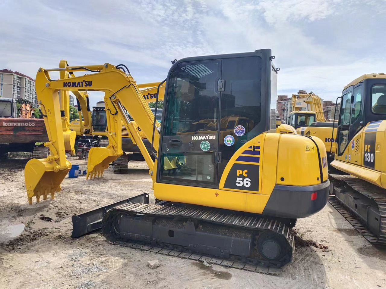 KOMATSU PC56 komatsu mini excavator PC55 PC60 - 미니 굴삭기 : 사진 2 KOMATSU PC56 komatsu mini excavator PC55 PC60 - 미니 굴삭기 : 사진 2