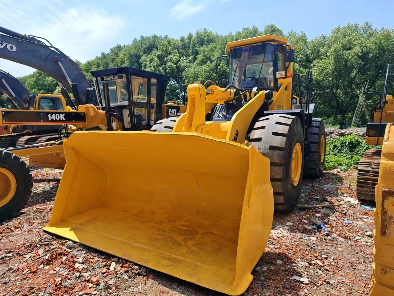 KOMATSU WA470-3 - 휠 로더 : 사진 5 KOMATSU WA470-3 - 휠 로더 : 사진 5