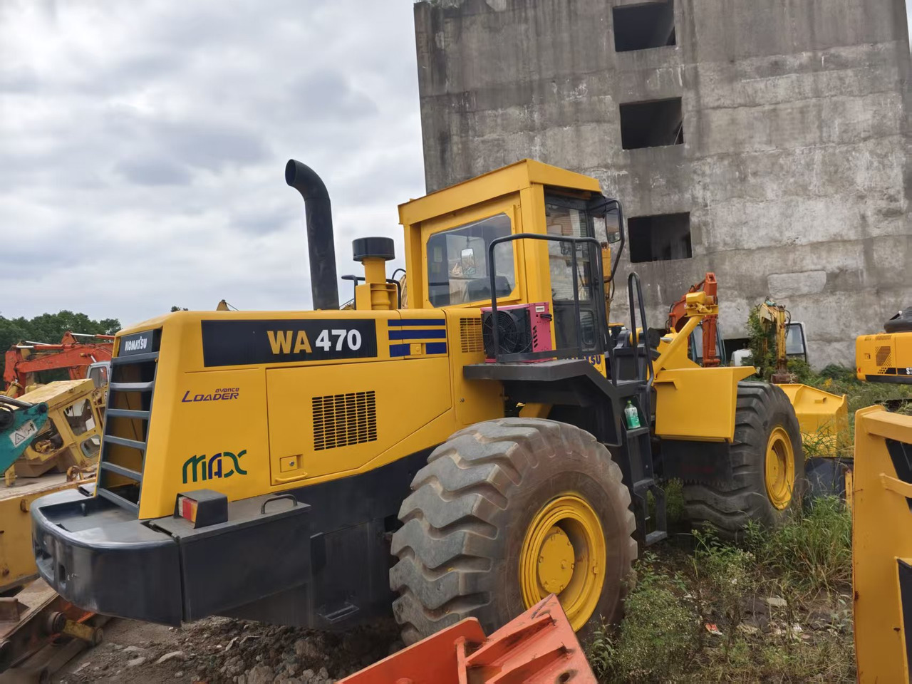 KOMATSU WA470 - 휠 로더 : 사진 2 KOMATSU WA470 - 휠 로더 : 사진 2