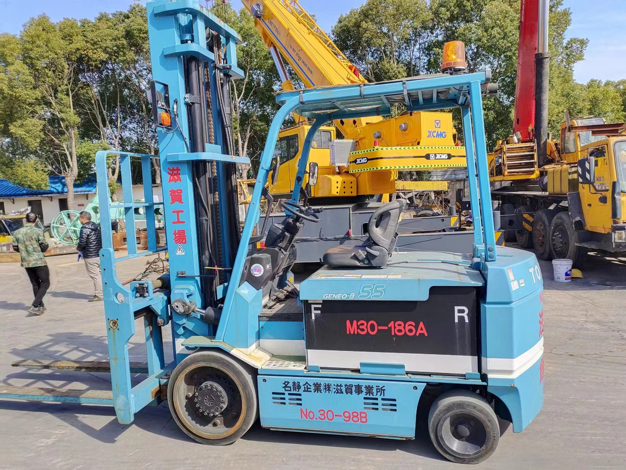 TOYOTA 7FBCU55 electric forklift from Japan original - 전기 지게차 : 사진 1 TOYOTA 7FBCU55 electric forklift from Japan original - 전기 지게차 : 사진 1