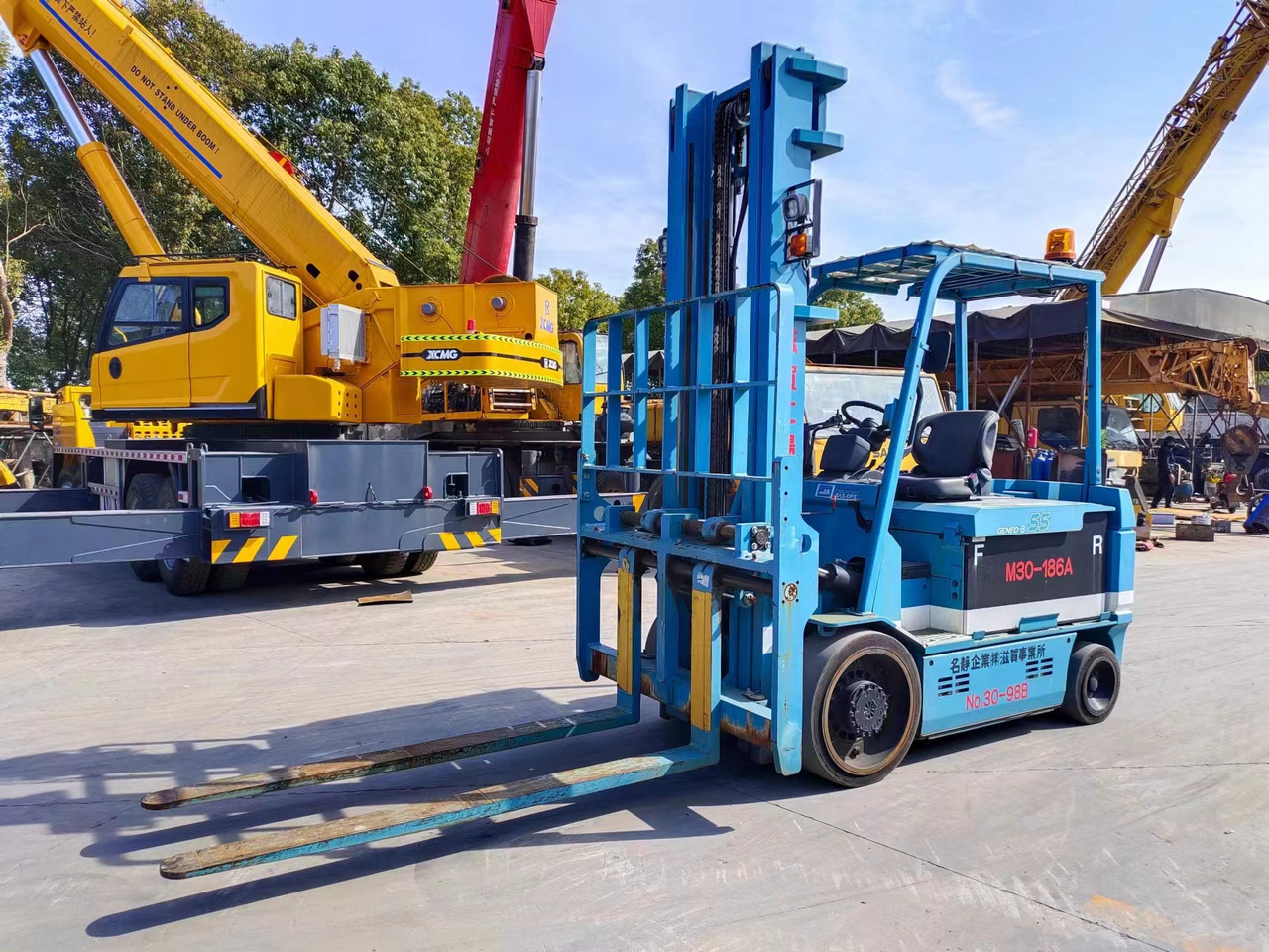 TOYOTA 7FBCU55 electric forklift from Japan original - 전기 지게차 : 사진 5 TOYOTA 7FBCU55 electric forklift from Japan original - 전기 지게차 : 사진 5