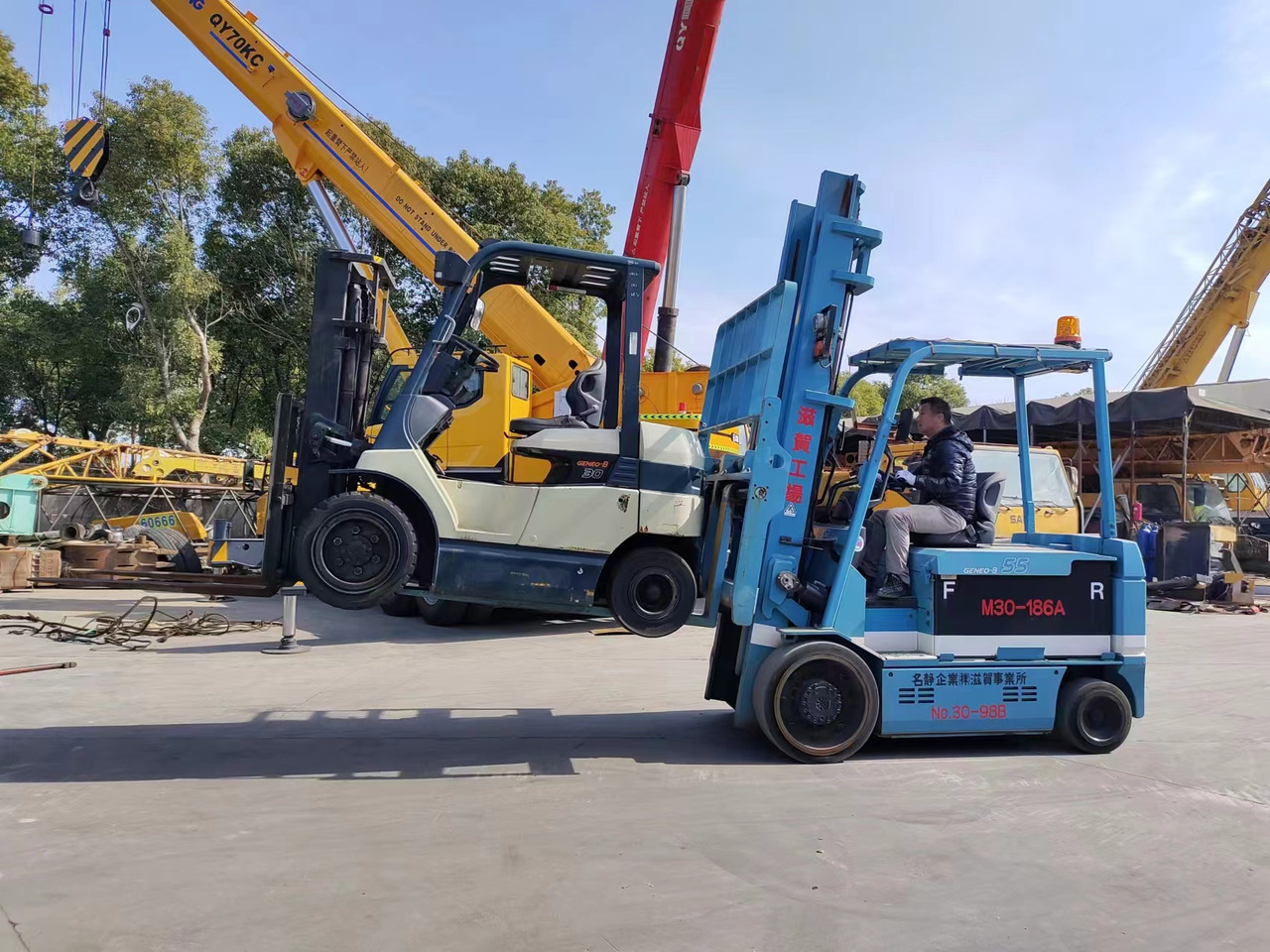 TOYOTA 7FBCU55 electric forklift from Japan original - 전기 지게차 : 사진 4 TOYOTA 7FBCU55 electric forklift from Japan original - 전기 지게차 : 사진 4