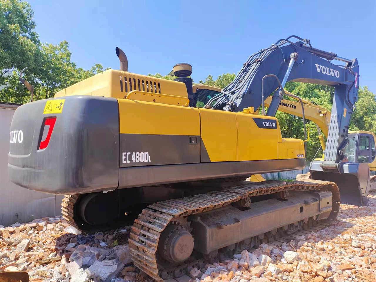 VOLVO EC480DL - 크롤러 굴삭기 : 사진 4 VOLVO EC480DL - 크롤러 굴삭기 : 사진 4