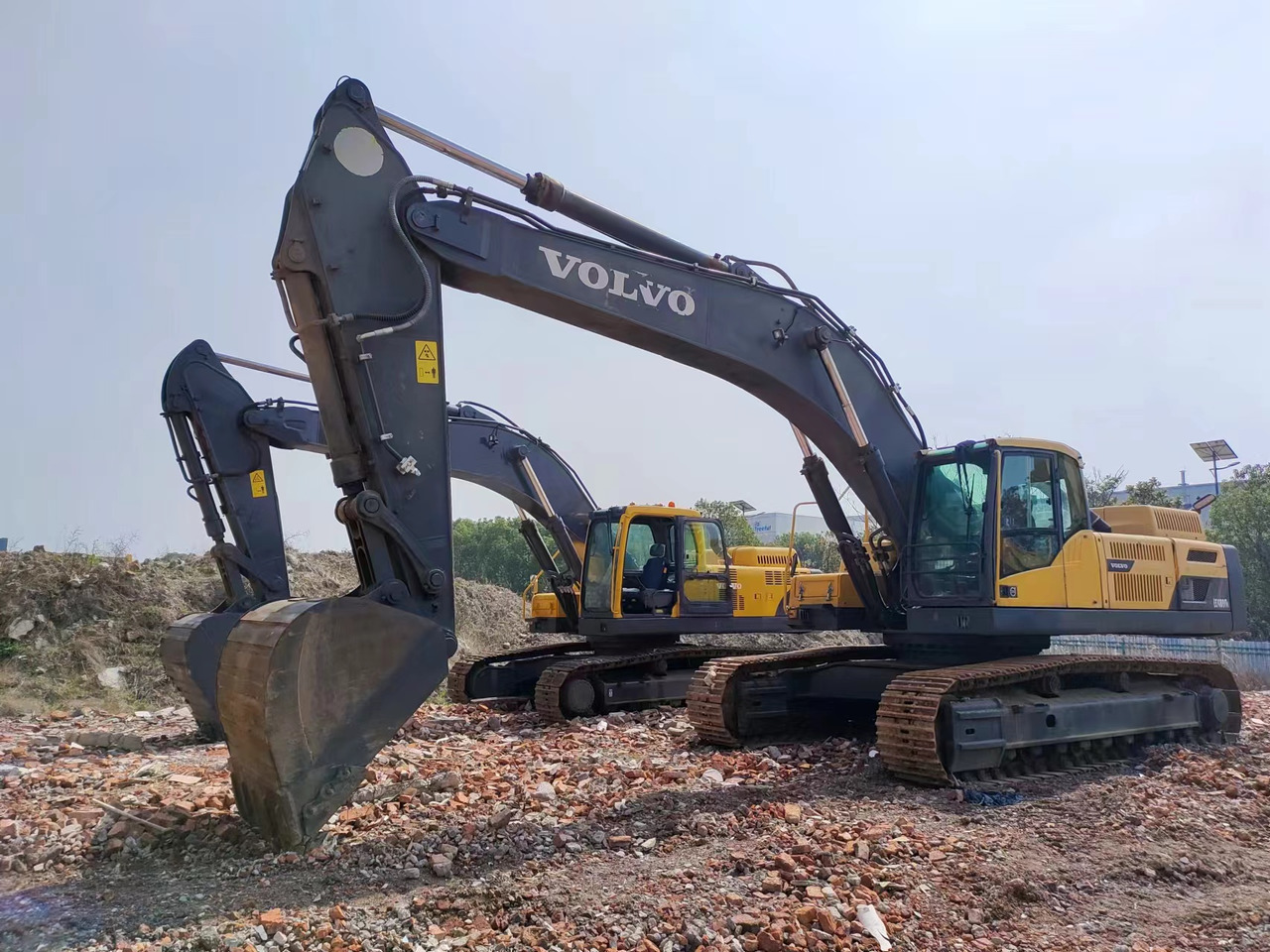VOLVO EC480DL - 크롤러 굴삭기 : 사진 1 VOLVO EC480DL - 크롤러 굴삭기 : 사진 1