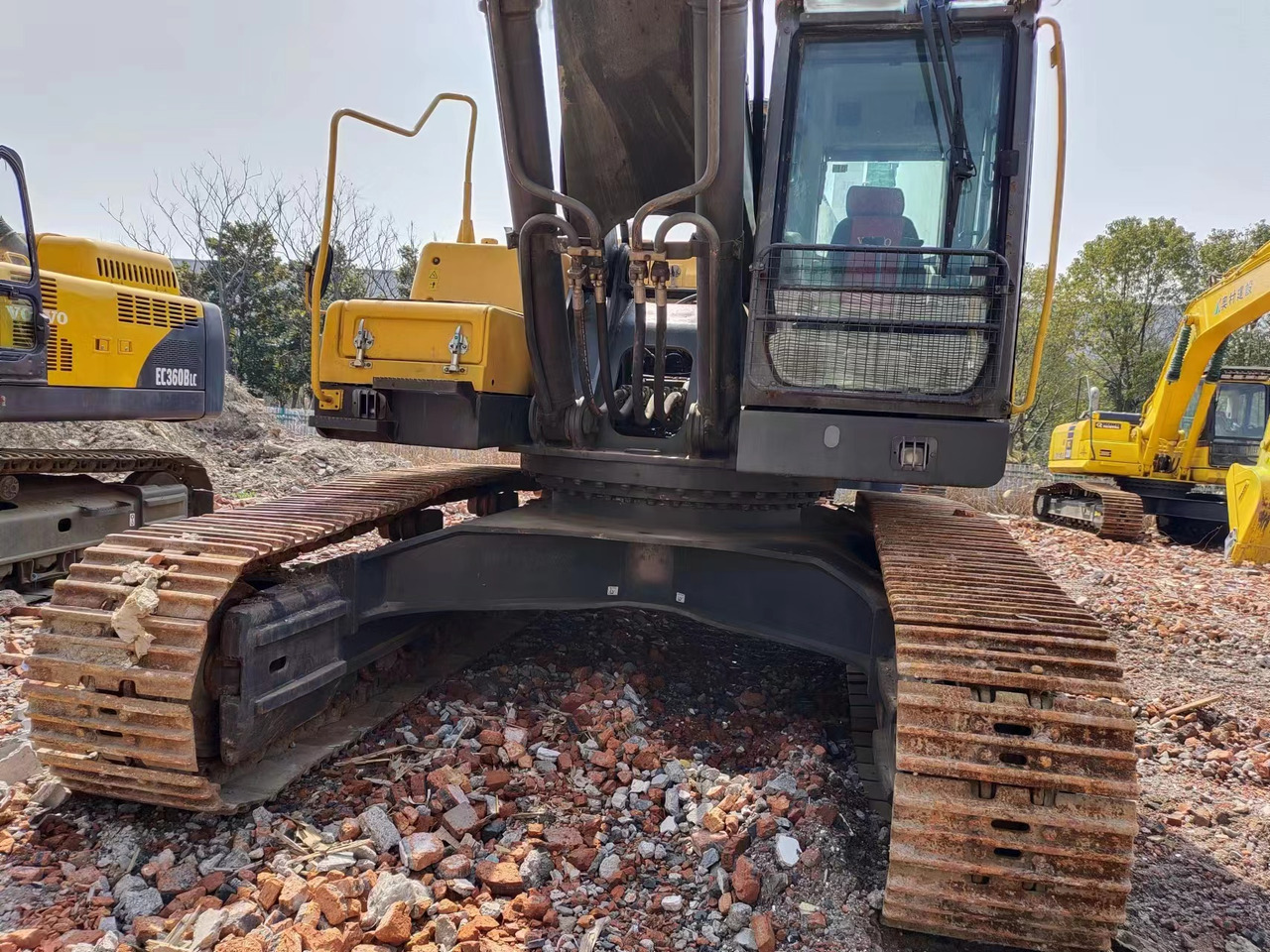 VOLVO EC480DL - 크롤러 굴삭기 : 사진 4 VOLVO EC480DL - 크롤러 굴삭기 : 사진 4