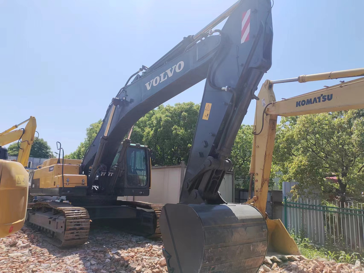 VOLVO EC480DL - 크롤러 굴삭기 : 사진 1 VOLVO EC480DL - 크롤러 굴삭기 : 사진 1