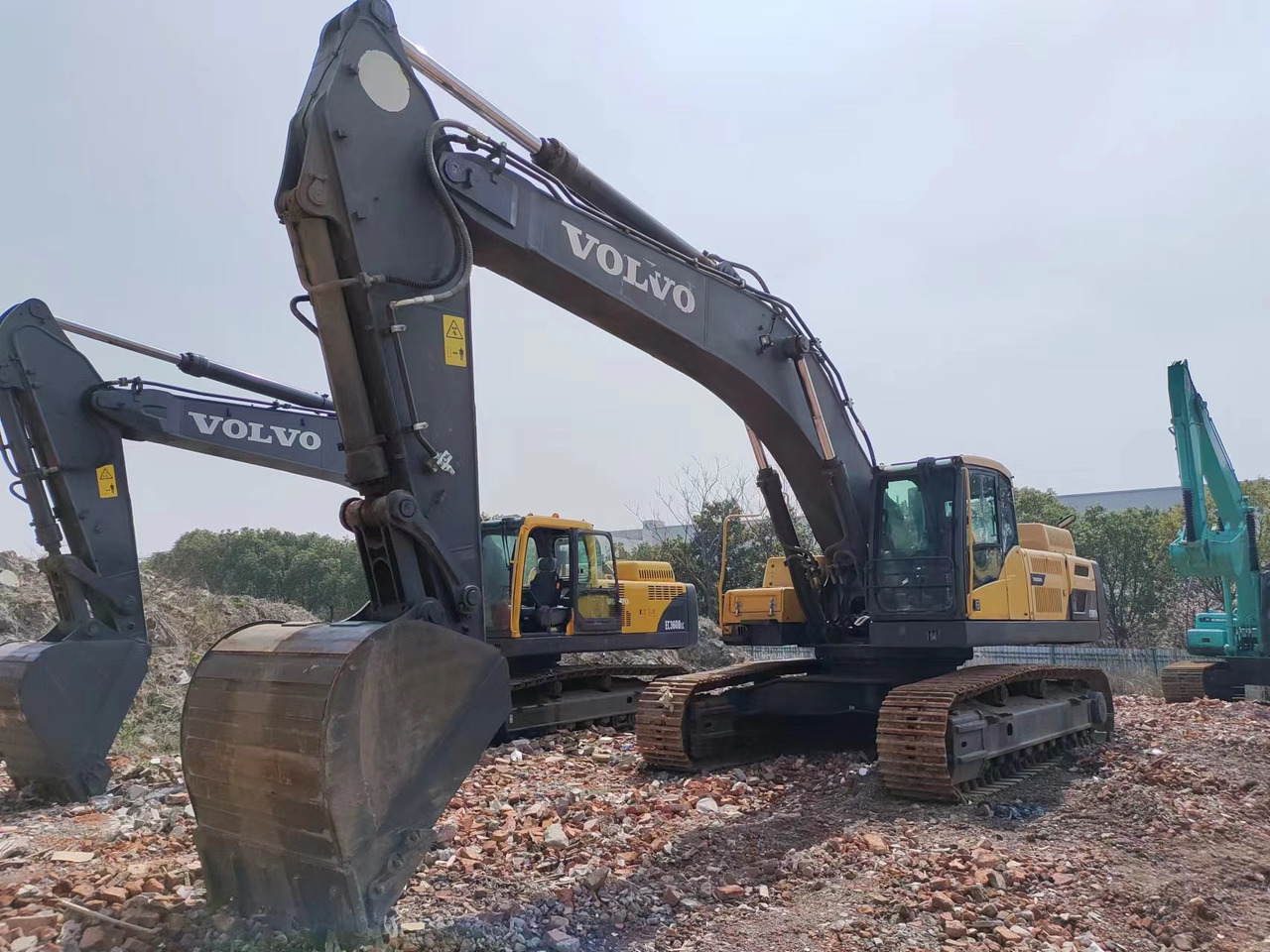VOLVO EC480DL - 크롤러 굴삭기 : 사진 1 VOLVO EC480DL - 크롤러 굴삭기 : 사진 1
