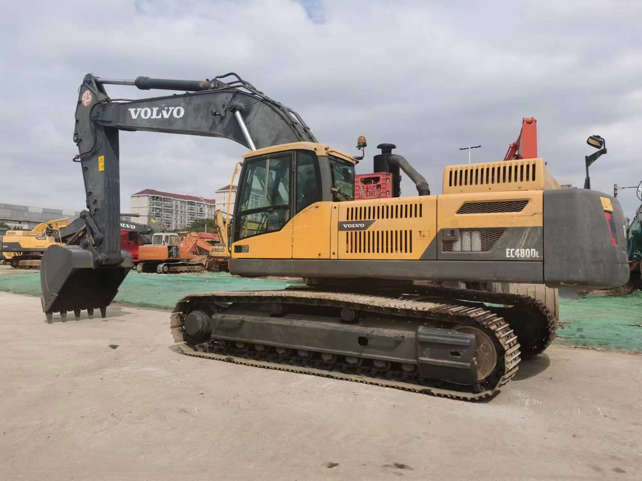 VOLVO EC480DL - 크롤러 굴삭기 : 사진 1 VOLVO EC480DL - 크롤러 굴삭기 : 사진 1