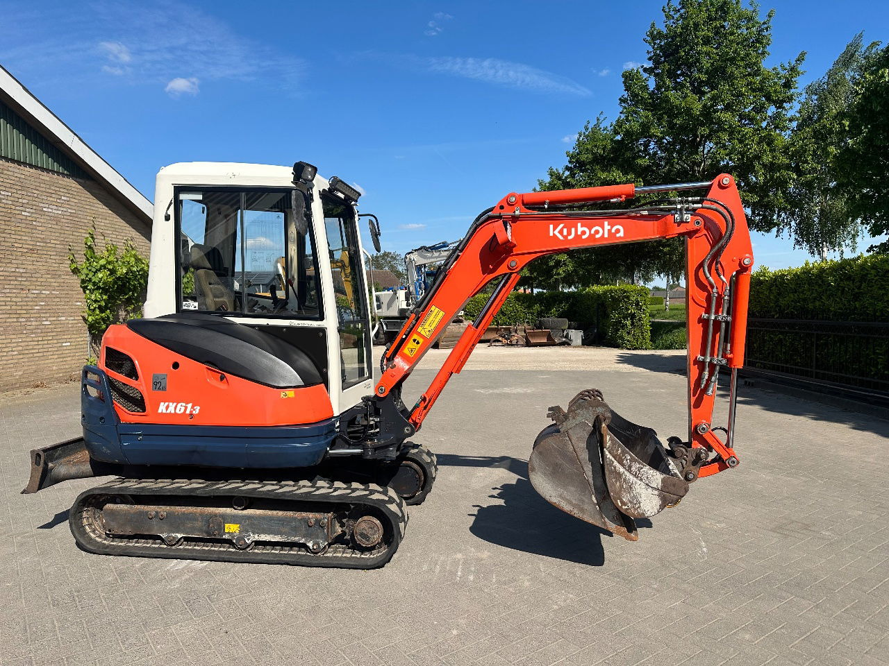 Kubota KX61-3 - 미니 굴삭기 : 사진 4 Kubota KX61-3 - 미니 굴삭기 : 사진 4