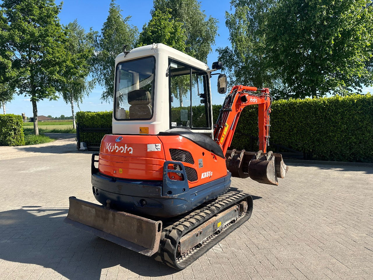 Kubota KX61-3 - 미니 굴삭기 : 사진 5 Kubota KX61-3 - 미니 굴삭기 : 사진 5
