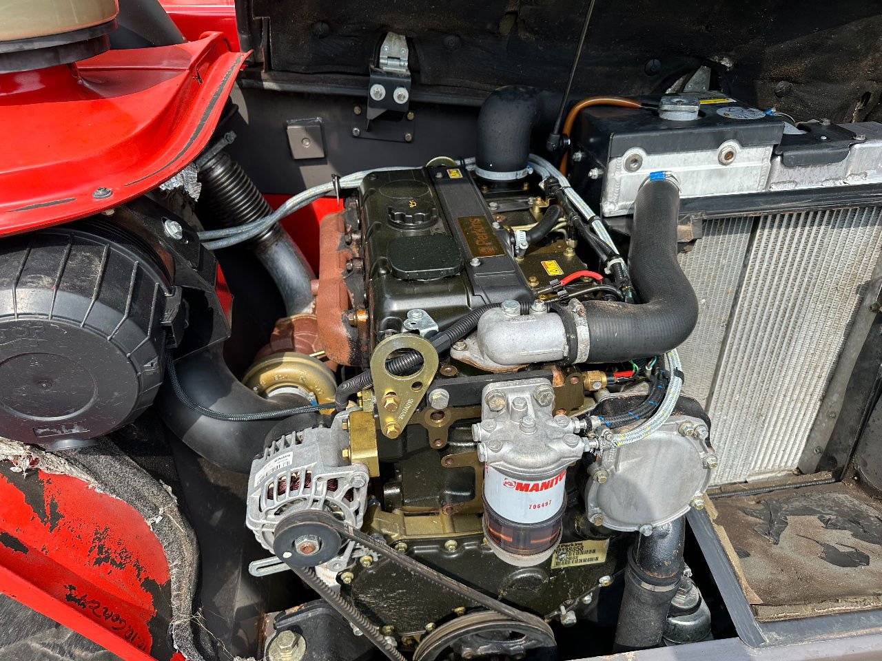 텔레스코픽 핸들러 Manitou MLT634 LSU : 사진 23