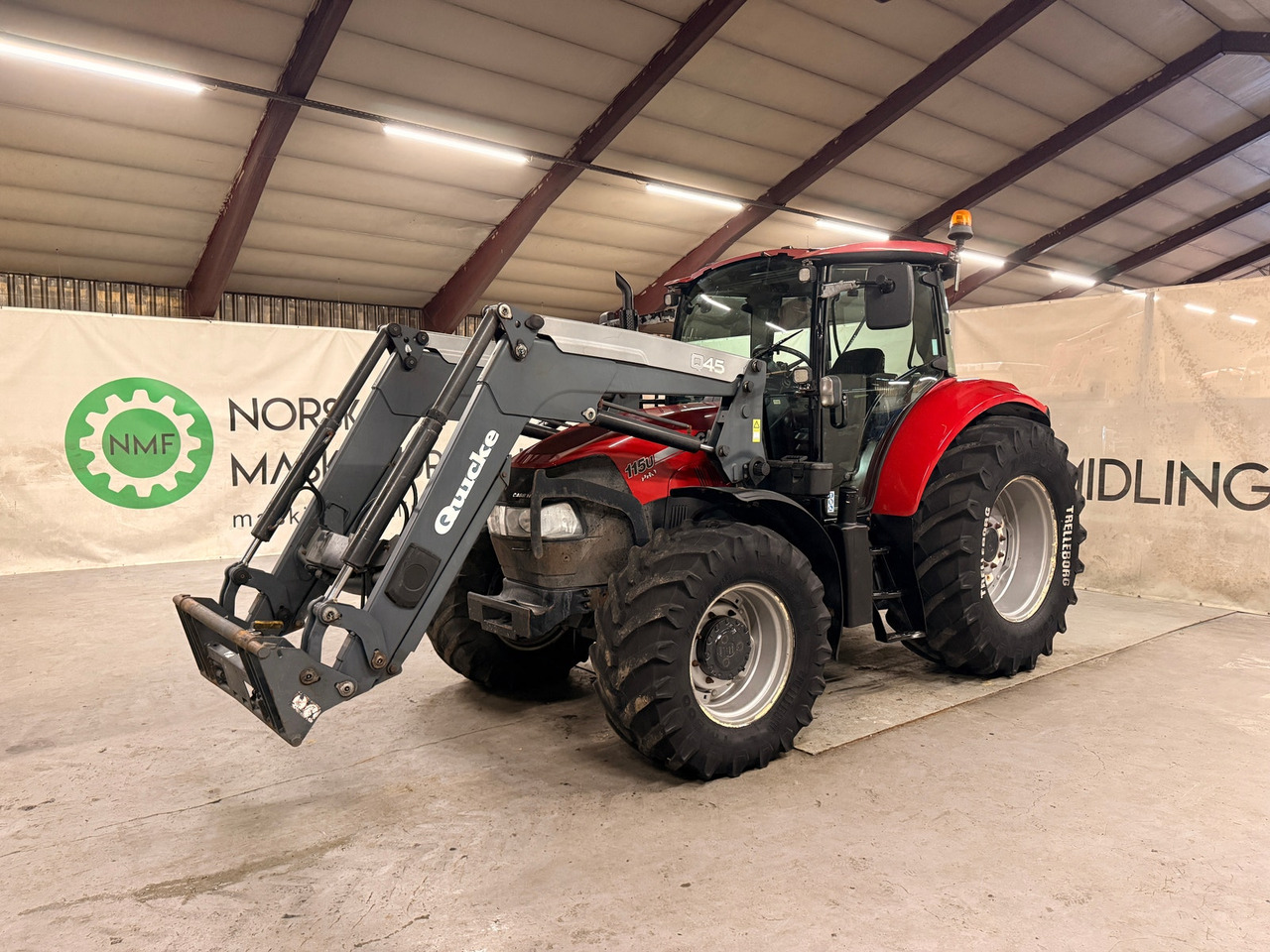 CASE IH 115 U Pro - 장궤형 트랙터 : 사진 1 CASE IH 115 U Pro - 장궤형 트랙터 : 사진 1