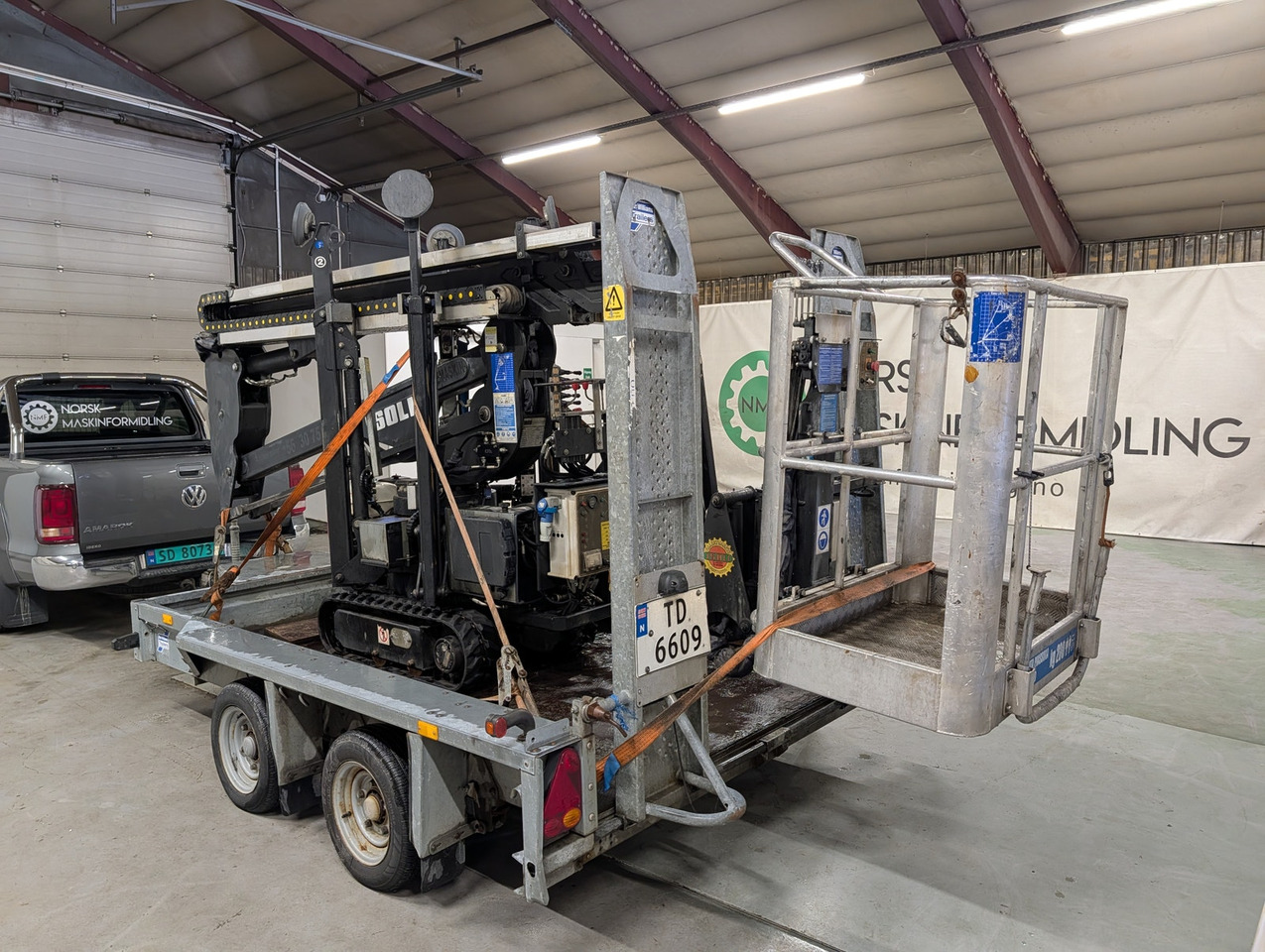 Isoli Easylift R160 på henger - 스파이더 리프트 : 사진 3 Isoli Easylift R160 på henger - 스파이더 리프트 : 사진 3