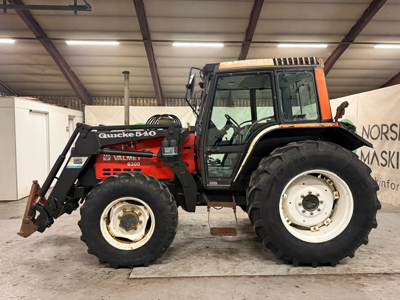 Valmet 6300 Turbo - 장궤형 트랙터 : 사진 2 Valmet 6300 Turbo - 장궤형 트랙터 : 사진 2