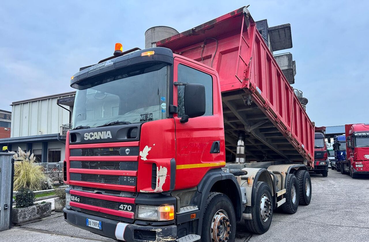 Scania R124/470 Ribaltabile 8X4 - 덤프트럭 : 사진 2 Scania R124/470 Ribaltabile 8X4 - 덤프트럭 : 사진 2