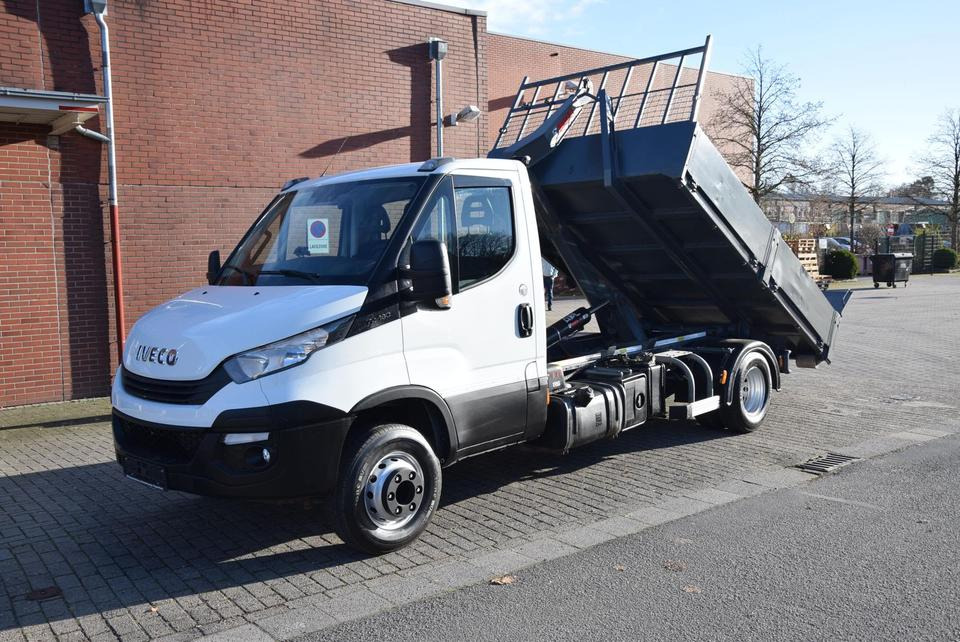 Iveco Daily 70 C18 City Haken Abrollkip.HIAB Multilift - 덤프 밴 : 사진 1 Iveco Daily 70 C18 City Haken Abrollkip.HIAB Multilift - 덤프 밴 : 사진 1