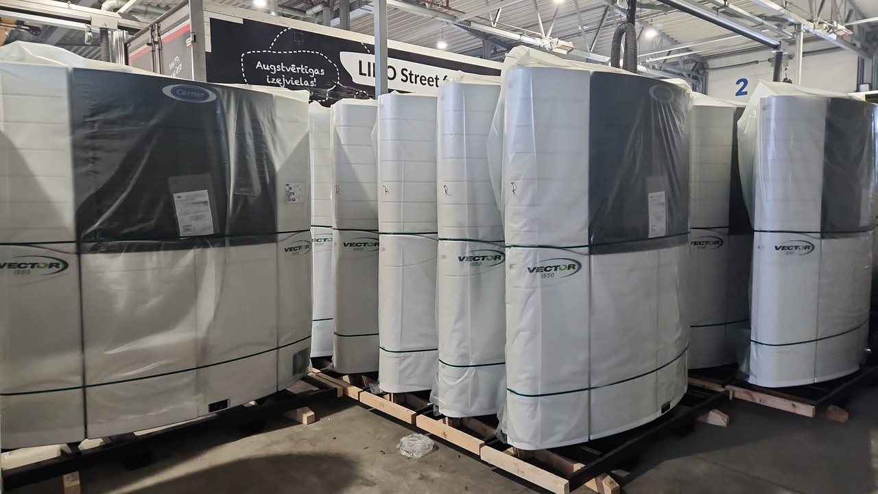 신규 냉장고 유닛 냉동 트레일러 용 CARRIER VECTOR 1550 : 사진 9 신규 냉장고 유닛 냉동 트레일러 용 CARRIER VECTOR 1550 : 사진 9