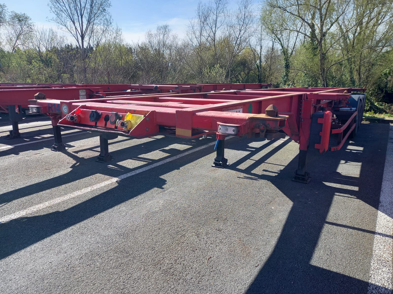 TROUILLET - 컨테이너 운반 장치/ 스와프 보디 세미 트레일러 : 사진 3 TROUILLET - 컨테이너 운반 장치/ 스와프 보디 세미 트레일러 : 사진 3