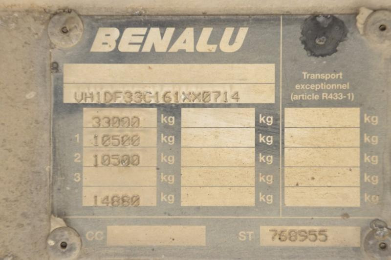 Benalu ALU + 2X BLAD/BLAD-SPRING-STEEL - 덤프 세미 트레일러 : 사진 5 Benalu ALU + 2X BLAD/BLAD-SPRING-STEEL - 덤프 세미 트레일러 : 사진 5