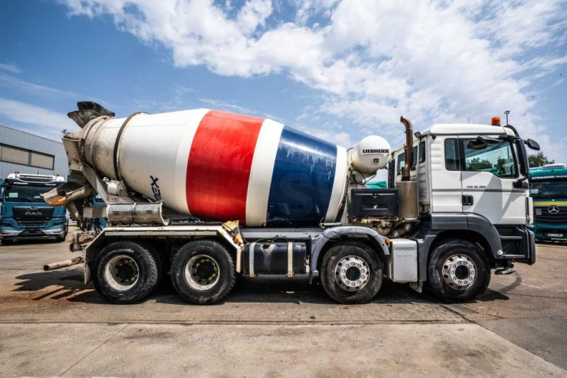 MAN TGS 32 360 BB+ LIEBHERR 9m3 - 콘크리트 믹서 트럭 : 사진 3 MAN TGS 32 360 BB+ LIEBHERR 9m3 - 콘크리트 믹서 트럭 : 사진 3