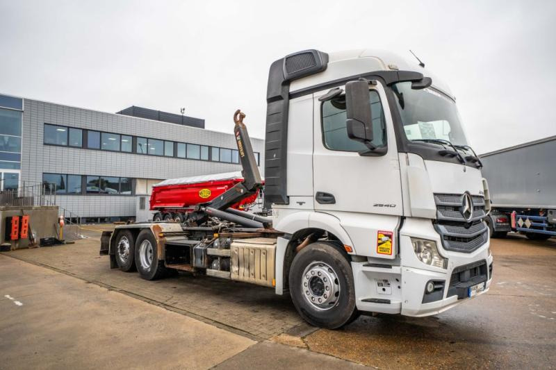 Mercedes ACTROS 2540 +MULTILIFT XP 20-56 - 후크 리프트 트럭 : 사진 2 Mercedes ACTROS 2540 +MULTILIFT XP 20-56 - 후크 리프트 트럭 : 사진 2