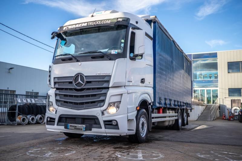 Mercedes ACTROS 2548-6x2+VOITH - 커튼사이더 트럭 : 사진 5 Mercedes ACTROS 2548-6x2+VOITH - 커튼사이더 트럭 : 사진 5