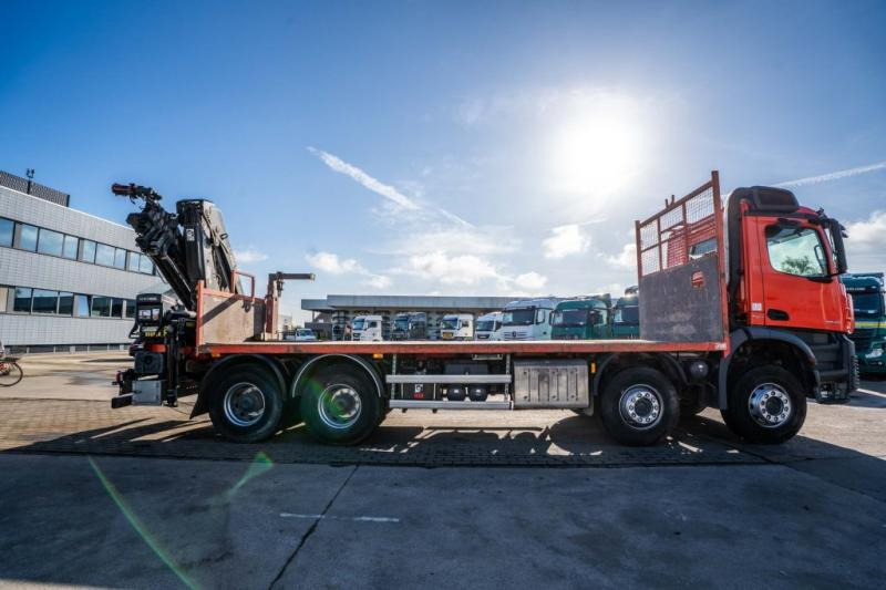 드롭사이드/ 플랫베드 트럭, 크레인 트럭 Mercedes AROCS 3243+HIAB XS211 EP5 HI DUO /5 X : 사진 9