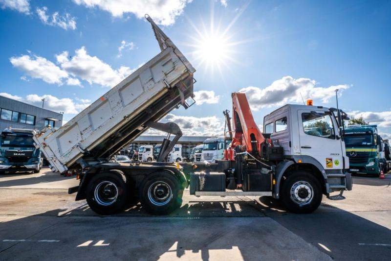 Mercedes AXOR 2633+BIBENNE+PALFINGER 18T/m /3XHydr. - 덤프트럭, 크레인 트럭 : 사진 3 Mercedes AXOR 2633+BIBENNE+PALFINGER 18T/m /3XHydr. - 덤프트럭, 크레인 트럭 : 사진 3