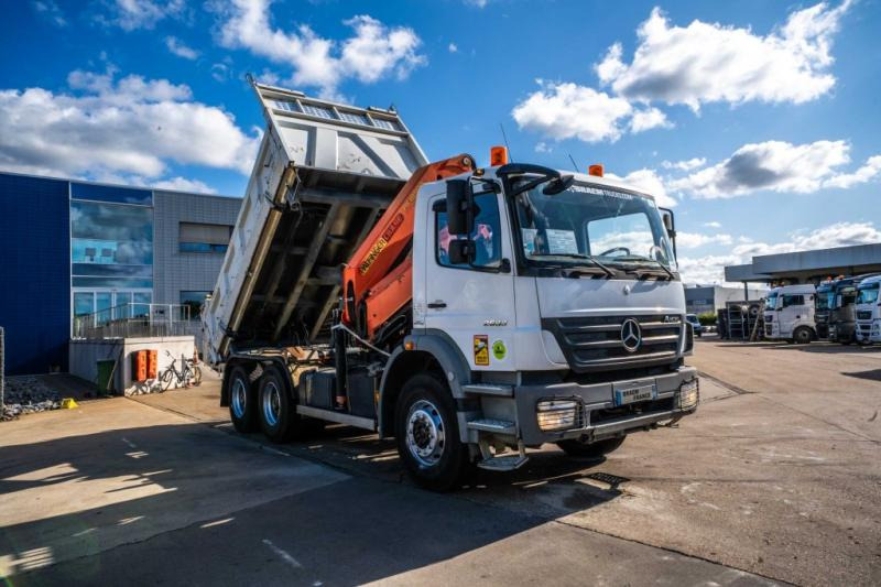 Mercedes AXOR 2633+BIBENNE+PALFINGER 18T/m /3XHydr. - 덤프트럭, 크레인 트럭 : 사진 2 Mercedes AXOR 2633+BIBENNE+PALFINGER 18T/m /3XHydr. - 덤프트럭, 크레인 트럭 : 사진 2