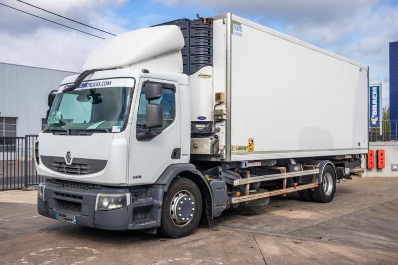 Renault PREMIUM 340DXI+DHOLLANDIA - 컨테이너 운반 장치/ 스와프 보디 트럭 : 사진 1 Renault PREMIUM 340DXI+DHOLLANDIA - 컨테이너 운반 장치/ 스와프 보디 트럭 : 사진 1