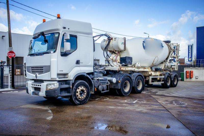 Stetter BETON MIXER/MALAXEUR/MISCHER12M³ - 콘크리트 믹서 세미 트레일러 : 사진 1 Stetter BETON MIXER/MALAXEUR/MISCHER12M³ - 콘크리트 믹서 세미 트레일러 : 사진 1