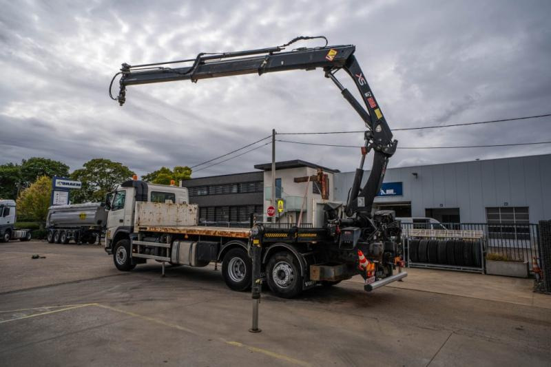 Volvo FM 410 DXI -6X2+HIAB 24 T/m/2x - 드롭사이드/ 플랫베드 트럭, 크레인 트럭 : 사진 5 Volvo FM 410 DXI -6X2+HIAB 24 T/m/2x - 드롭사이드/ 플랫베드 트럭, 크레인 트럭 : 사진 5