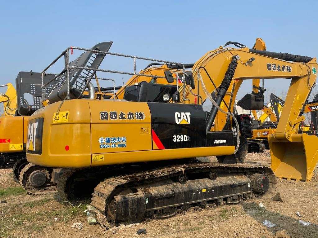 CAT 329 D - 크롤러 굴삭기 : 사진 1 CAT 329 D - 크롤러 굴삭기 : 사진 1