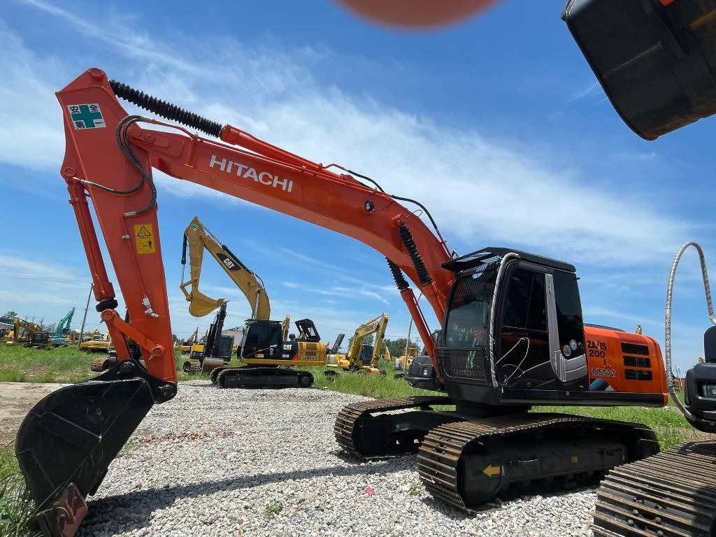 Hitachi ZX 200 - 크롤러 굴삭기 : 사진 4 Hitachi ZX 200 - 크롤러 굴삭기 : 사진 4