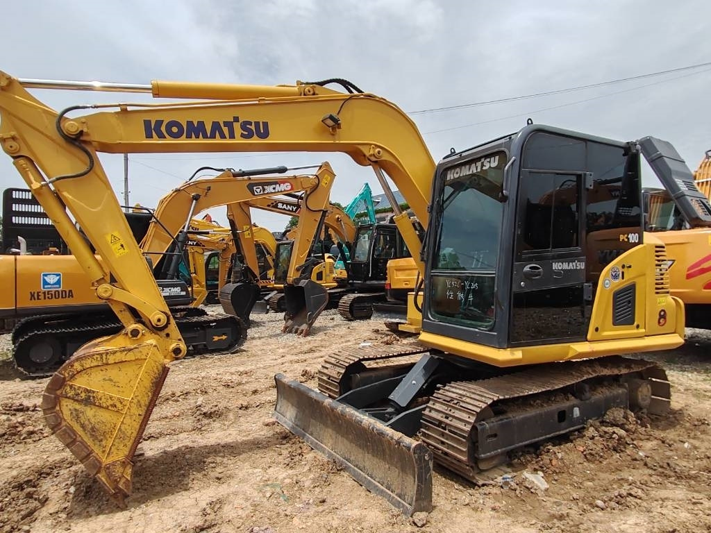 Komatsu PC 100 - 크롤러 굴삭기 : 사진 2 Komatsu PC 100 - 크롤러 굴삭기 : 사진 2