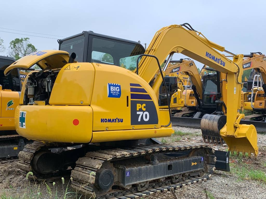 Komatsu PC 70 - 미니 굴삭기 : 사진 1 Komatsu PC 70 - 미니 굴삭기 : 사진 1