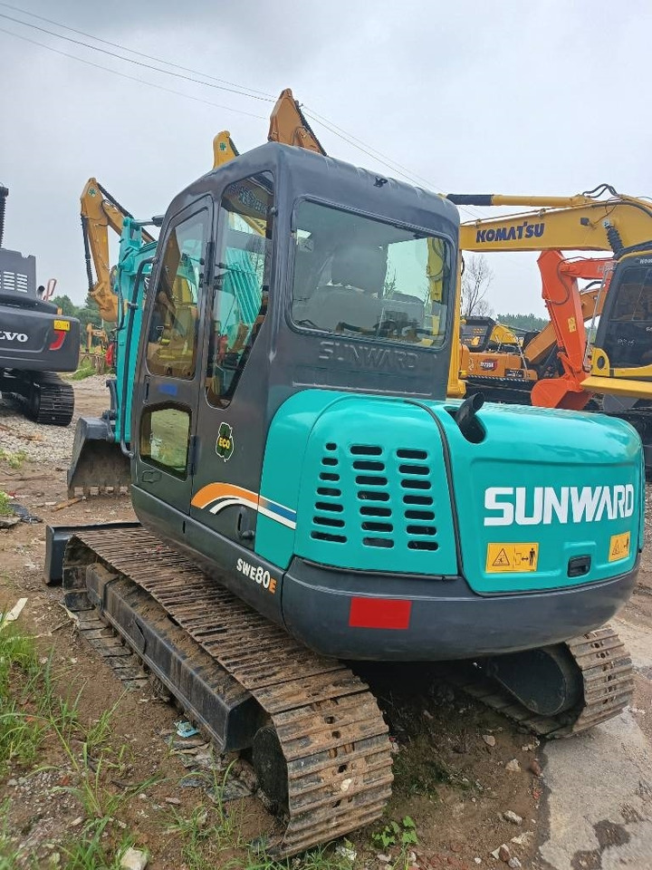 Sunward SWE 80 - 크롤러 굴삭기 : 사진 3 Sunward SWE 80 - 크롤러 굴삭기 : 사진 3