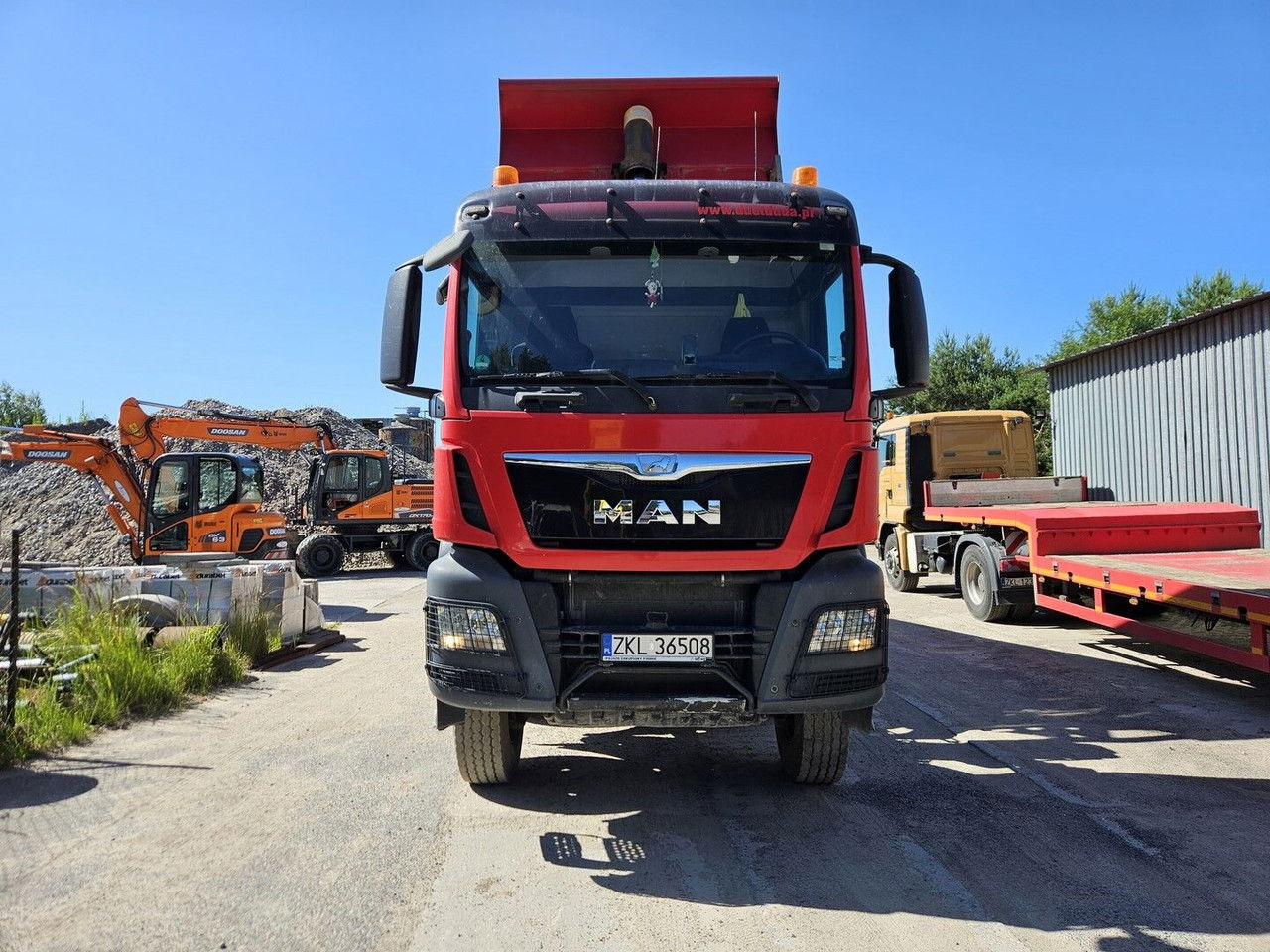 MAN TGS 41.480 8x8 - Tipper - 덤프트럭 : 사진 2 MAN TGS 41.480 8x8 - Tipper - 덤프트럭 : 사진 2