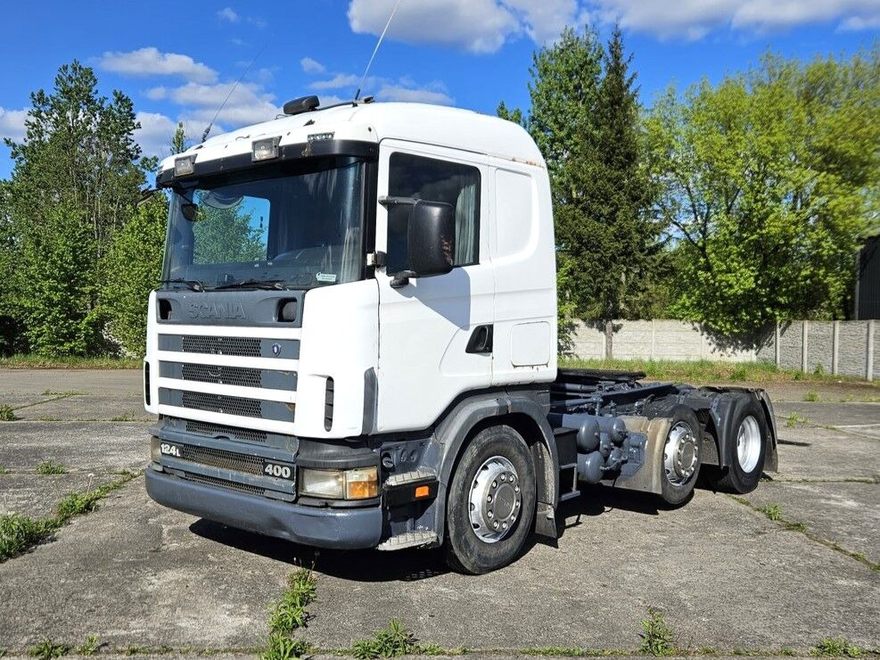 Scania 124L400 6x2 - manual pump and injectors - manual g earbox - airco - 트랙터 유닛 : 사진 2 Scania 124L400 6x2 - manual pump and injectors - manual g earbox - airco - 트랙터 유닛 : 사진 2